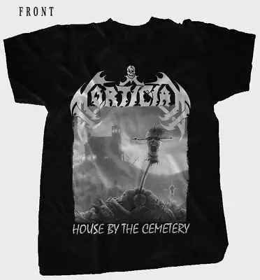 MORTICIAN - House By The Cemetery Shirt Vtg Men Cotton All Size Tee YA1403 • $21.84