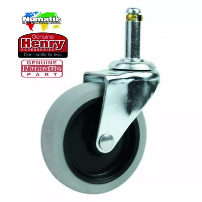 £9.74 • Buy Genuine Numatic 204060 Commercial Rubber Caster Wheel WVD CTD NVDQ 570 572