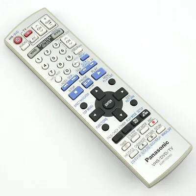 £14.95 • Buy PANASONIC EUR7720X60 Genuine Remote Control | For Panasonic DVD VCR Combi