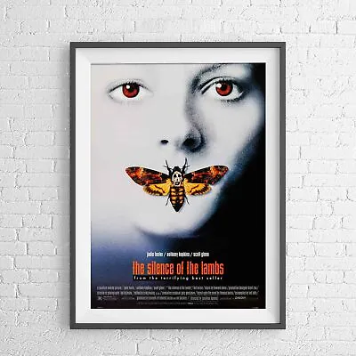 $74.36 • Buy SILENCE OF THE LAMBS CLASSIC MOVIE POSTER PICTURE PRINT Sizes A5 To A0 **NEW**