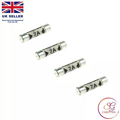 7A Amp Domestic Fuses Plug Top Household Mains Fuse Cartridge • £17.19