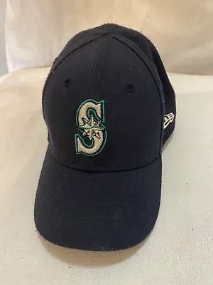 New Era 39th Seattle Mariners Adjustable Hat Toddler-Child Black Fan MLB Cap • $10