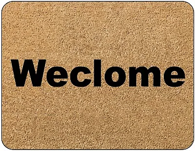 Retro WECLOME Welcome Mat Tv Still Game Inspired Man Cave Pub Shed - METAL SIGN • £3.99