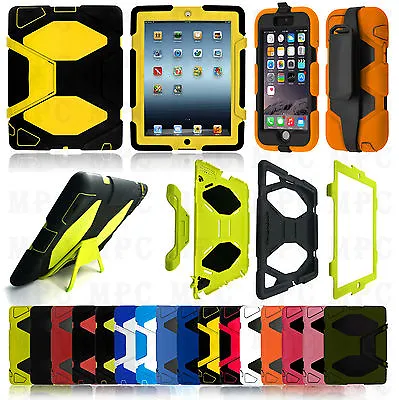 Heavy Duty Shock Proof Tough Case Survivor Full Protection For Apple And Galaxy • £5.49