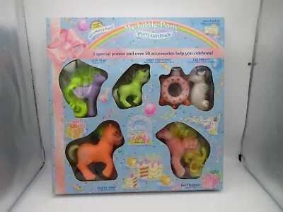 My Little Pony Party Gift Pack W/ Box 96% COMPLETE [Hasbro 1985] Original Wings • $314.99