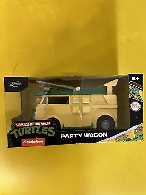 Party Wagon  Teenage Mutant Ninja Turtles  Diecast Model By Jada 34723 🐶 • $15