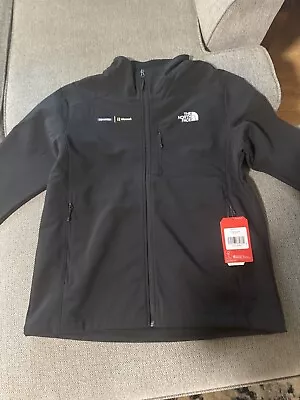 North Face Men’s Apex Soft Shell Full Zip Black Jacket Size Large • $69.99