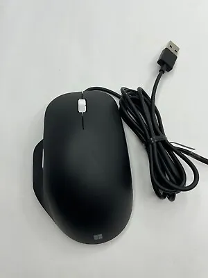 Original Microsoft Ergonomic Wired Mouse Black (RJG-00001) Black • $12.99