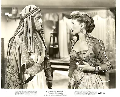 Maureen O'hara Movie Photo 042324-5 For The Film  Bagdad  (1950) • $29.99