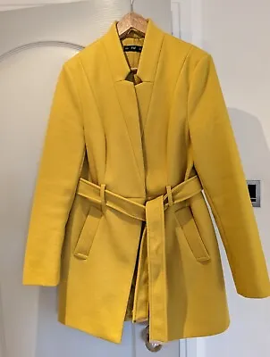 Mustard Coat Size 12 • £18