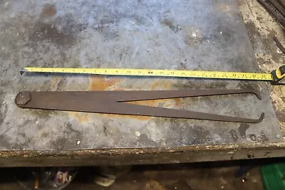 £10 • Buy Vintage Internal & External Calliper Tool G.Davidson Extra Large 22  (56cm)