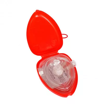 Qualicare One-Way Resuscitation CPR Rescue Face Shield Mask With Case • £29.95