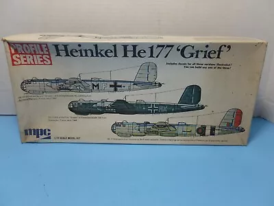 1/72 MPC PROFILE SERIES HEINKEL He 177  GRIEF  #2-2502 • $20