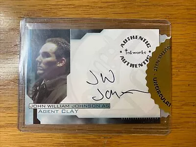 HELLBOY 👹 Autograph Card #A4 John William Johnson RAZOR Seal Inkworks 2004 • $9