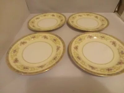 Set Of 4 Vintage NORITAKE China -  9 Inch  PLATES -   COLBY” Japan #5032 • $12.99