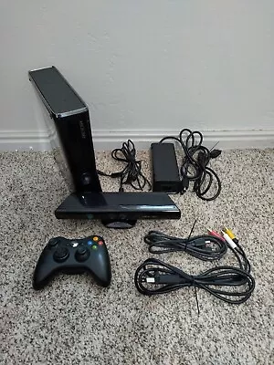 Xbox 360 Slim Trinity Motherboard RGH3 250GB HDD W/ Kinect + Controller + Cables • $199.99