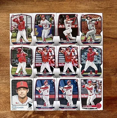 Los Angeles Angels Lot (12) - Shohei Ohtani Mike Trout  +Rookies Prospects • $4.99
