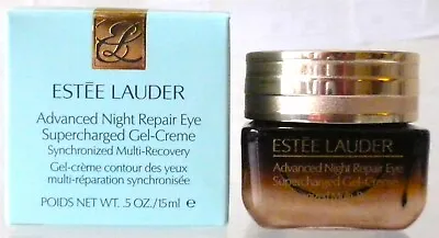 Estee Lauder Advanced Night Repair Eye Supercharged Gel Creme .5 Oz New In Box ! • $19.95