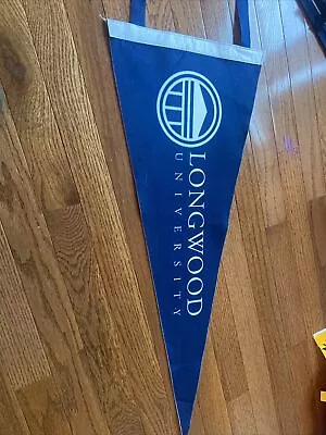 Longwood University College Pennant 29 Inches Long By 12 Inches High • $2