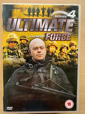 £8 • Buy Ultimate Force Season 4 DVD Box Set British War TV Series W/ Ross Kemp 2-Discs
