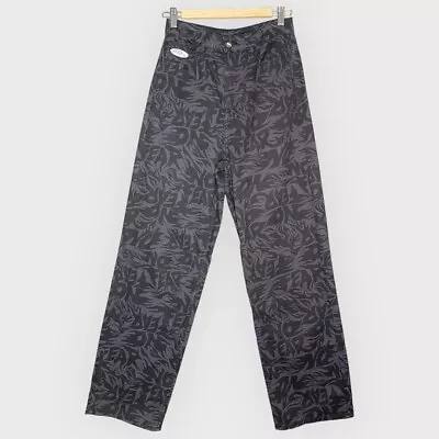 NO FEAR X H&M Baggy Pants Jeans Women’s Size 4 28x32 Y2K 90s Skater Wide Leg • $17.99