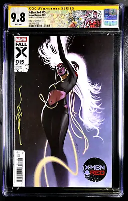 X-Men Red #15 STORM 1:25 VARIANT CGC SS 9.8 Signed Jeff Dekal NM/MT CUSTOM LABEL • $114.95