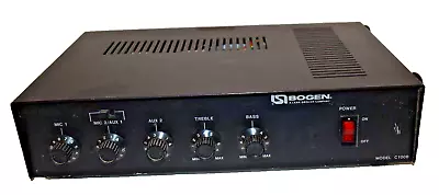 Bogen Model C100B 100 Watt PA Amplifier • $49.95