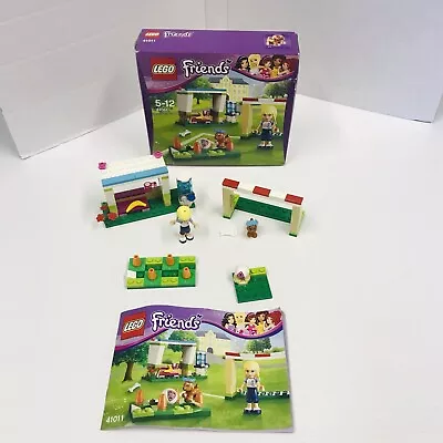 LEGO FRIENDS 41011 Stephanie’s Soccer Practice Rare Retired 2013 Manual/Box EUC • $23.74