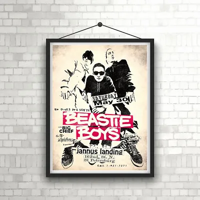 $14.98 • Buy Beastie Boys Jannus Landing Vintage Concert Poster 1984
