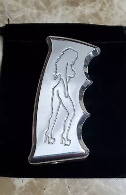 Custom Billet Pistol Grip Shift Knob Shifter  Girl  Can-Am Outlander Renegade  • $33.95