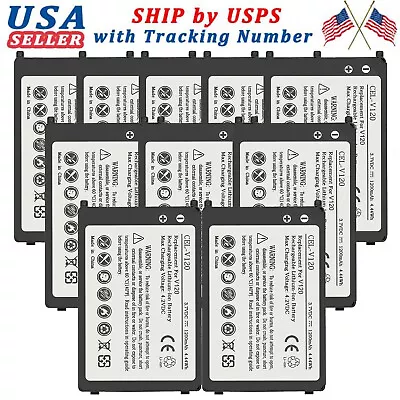 10 Packs PMNN4497A Battery For Motorola CLS1100 CLS1110 CLS1114 CLS1410 CLS1415 • $162.39