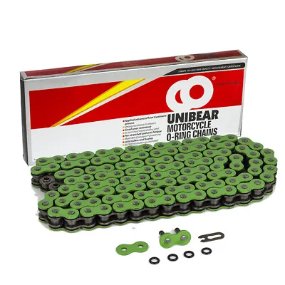 530 Green Motorcycle O-Ring Chain 150 Links With 1 Connecting Link • $150.34
