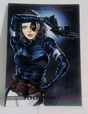 1993 Marvel Masterpieces DOMINO Collector Trading Card #46 MINT CONDITION GG99 • $39.99