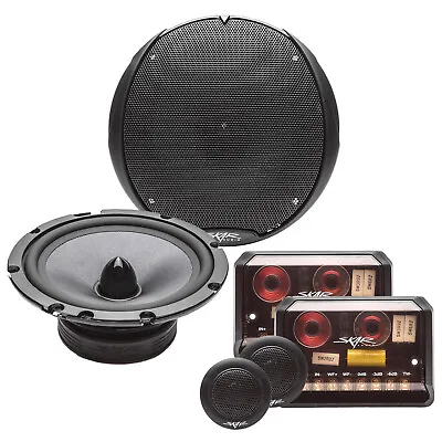 New Skar Audio Tx65c 6.5-inch 2-way 200 Watt Max Component Speaker System - Pair • $101.99