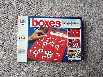 Boxes MB Games Vintage Complete • £5