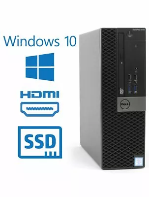 DELL OPTIPLEX 7040 (SFF) I7 6700 16GB DDR4 1TB SSD   WIN 10 PRO • $489