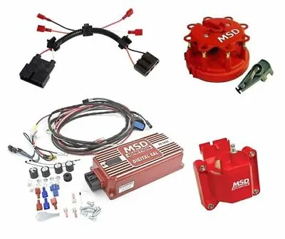 MSD 9976 Ignition Upgrade Kit 86-95 Mustang 5.0L Digital 6AL Box/Coil/Cap/Rotor • $544.95