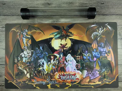 Ygomat Burning Abyss Custom Trading Card Game Playmat Free High Quality Tube • $46.14