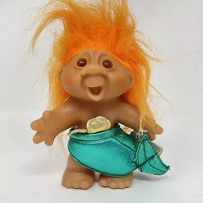 Vintage DAM Norfin 1986 TROLL 5  Doll With Orange Hair Mermaid Trolls • $29.95