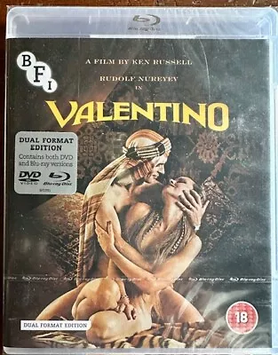 Ken Russell's VALENTINO (1977) -    - Mint Blu-Ray Factory Sealed • £14