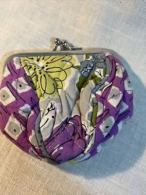 Vera Bradley Coin Purse Discontinued Watercolor 2011 Design • $9.99