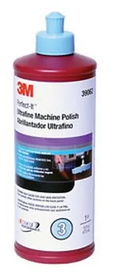 3M 39062 Perfect-It Ultrafine Machine Polish 16 Oz • $48.44