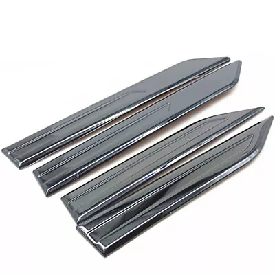 Car Fender Cover Trim Stainless Steel Front Door Side 3D Chrome Dagger Emblem • $17.90