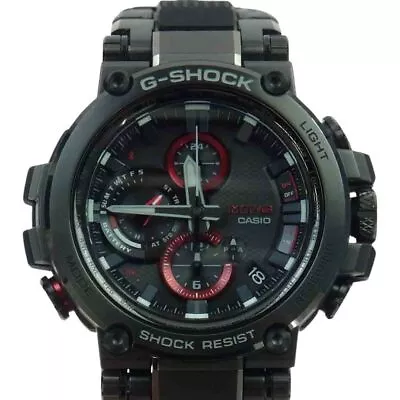 CASIO G-SHOCK MT-G MTG-B1000B-1AJF Bluetooth Solar Radio Men's Watch W/ Box • $399