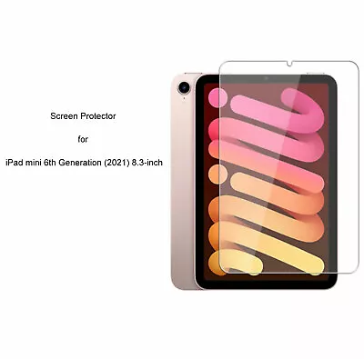 For IPad Mini 6th Gen 8.3-inch PET Ultra Clear/Tempered Glass Screen Protector • $5.89