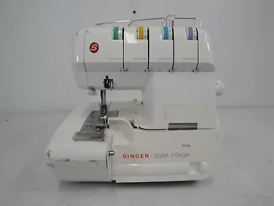 Zs3f2 Untested Singer Stylist Ii Serger Overlock Machine 14j250 • $75