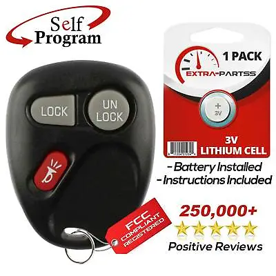 For 2001 2002 GMC Yukon XL 1500 2500 Car Remote Keyless Entry Key Fob • $10.65