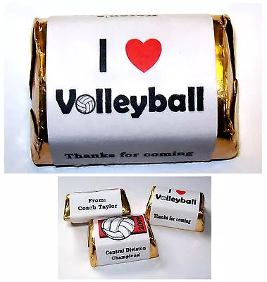 120 Volleyball Party Candy Wrappers Favors Any Occasion • $8.75