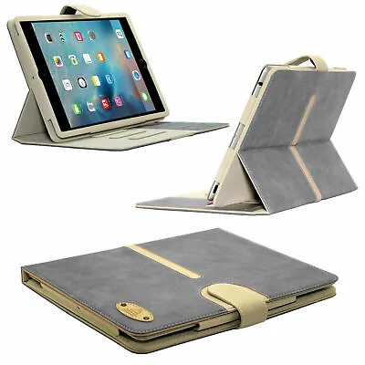 Suede Leather Flip Case For IPad Mini 1/2/3/ Mini 4  Luxury Stand Wallet Cover • £5.95