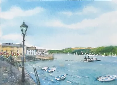 Aceo Handpainted Original Kingswear To Dartmouth Signed By The Artist • £1.99